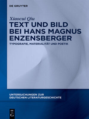 cover image of Text und Bild bei Hans Magnus Enzensberger